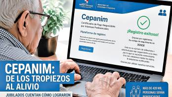 Chapman indicó que los adultos mayores y quienes no deseen realizar el trámite en línea pueden acudir de forma presencial a las oficinas del MEF.