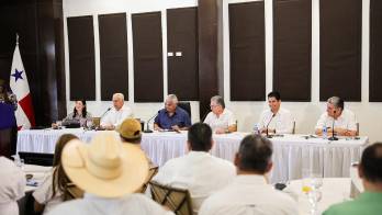 Ayer, 60 productores agrícolas y ganaderos participaron en un conversatorio en Penonomé, Coclé.