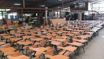 Más de 100 bancas fueron reparadas por reclusos del Renacer