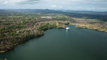 El lago Gatún es 10 veces más grande que Alhajuela, por lo tanto, requiere de mucha más agua de las lluvias.