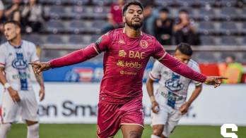 Ha concretado cuatro goles con el Saprissa, tres en los últimos dos duelos de la liga.