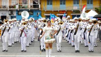 En La Chorerra solo desfilarán los colegios del distrito y que el recorrido será más corto.
