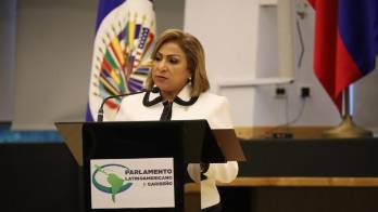 Fiscal general de cuentas durante el informe de gestión 2020-2022.