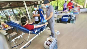Inauguran centro para donación de sangre en el Parque Omar