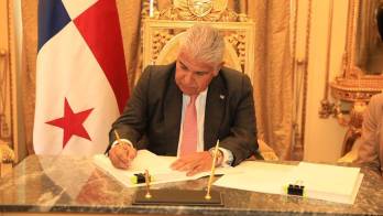 El presidente de la República, José Raúl Mulino.