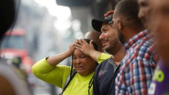 El dolor invadió a los residentes al ver que todo por lo cual trabajaron lo perdieron en un instante.