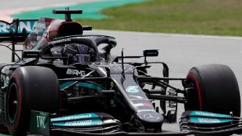 Hamilton reina en Barcelona