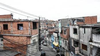Vista de la favela Heliópolis en Sao Paulo, en una fotografía de archivo.