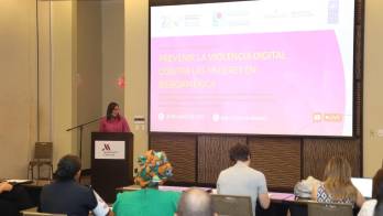 Panamá fue sede del lanzamiento del proyecto “Prevenir la violencia digital contra las mujeres en Iberoamérica”.