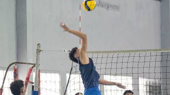 El equipo se preparó para esta competencia.