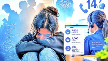 La demanda de atención psicológica y psiquiátrica continúa en aumento.