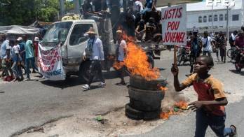 Haitianos exigen justicia en las calles un año después del asesinato de Moise