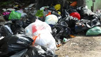 Mientras los políticos discuten, San Miguelito sigue rodeado de basura.