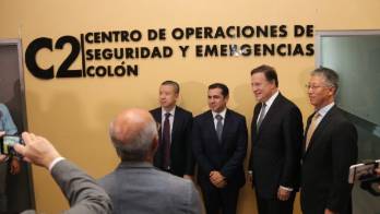 Varela inaugura Centro de Operaciones de Seguridad y Emergencias en Colón&nbsp;