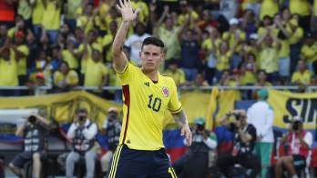 James Rodríguez: Yo quería ganar hoy, independientemente de si hacía gol o no