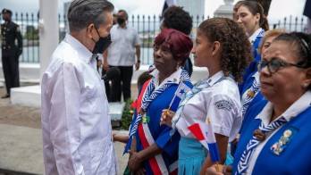 Día de los Símbolos Patrios. Así se le rinde honor en la Presidencia de la República