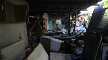 El ministro de Asuntos del Canal y secretario de Metas, José Ramón Icaza, lamentó el fallecimiento de Elena Barría, víctima del sismo en Macaracas, Los Santos.