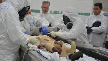 ¡Entrenamiento! MINSA participa de curso de manejo de víctimas de arma químicas&nbsp;