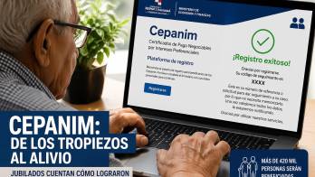 Se estima que más de 420 mil personas recibirán el Cepanim.
