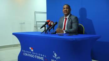 El director del Ifarhu, Carlos Godoy del Instituto para la Formación y Aprovechamiento de Recursos Humanos (Ifarhu).