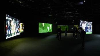 Zidane convertido en objeto de arte