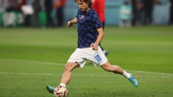 Modric, en el once inicial de Croacia en busca del tercer puesto