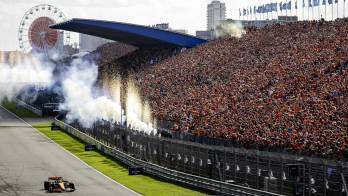 El británico Lando Norris (McLaren) gana el GP de Países Bajos de F1. EFE/EPA/SEM VAN DER WAL