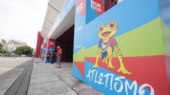 Fotografía que muestra instalaciones de la Ciudad Deportiva Irving Saladino este sábado, en Ciudad de Panamá (Panamá).
