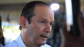 El canciller Javier Martínez-Acha se refirió a la atención gubernamental a las comunidades afectadas por el sismo.