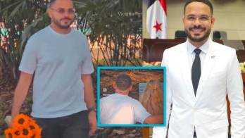 Entre flores y secretos, el diputado Betserai Richards enciende rumores con inesperado beso.