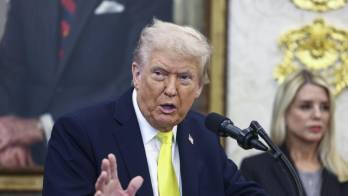 Donald Trum, presidente de Estados Unidos.