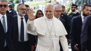 El papa León XIV.