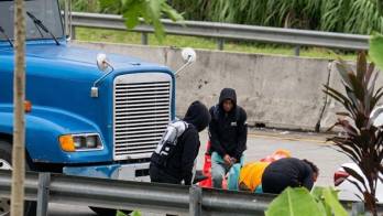 La Policía Nacional dijo que no hay capturados por el momento