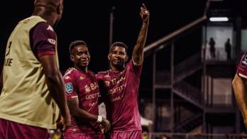 Fidel Escobar y Tomás Rodríguez celebraron a lo grande.