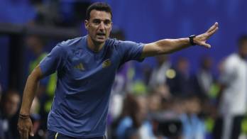 El seleccionador de Argentina, Lionel Scaloni.