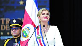 Laura Fernández, presidenta de Costa Rica.