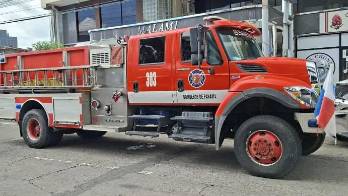 Unidades del Benemérito Cuerpo de Bomberos de Panamá (BCBP) acudieron al lugar.