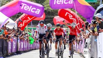 La etapa terminó en Volcán, a más de mil metros sobre el nivel del mar.
