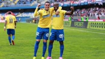Waterman, al minuto 17, marcó un gol que le dio la ventaja a su equipo en el partido.