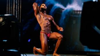 Alfredo Quintana durante la competencia.