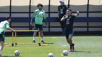 El técnico auxiliar de la selección mexicana de fútbol, Rafa Márquez.