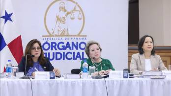 Magistradas de la Corte Suprema de Justicia.