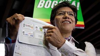 Claudia López será la primera alcaldesa de Bogotá elegida en las urnas