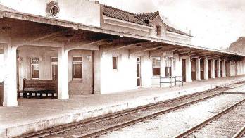 La antigua estación de tren de Balboa, una estructura con más de 110 años de historia.
