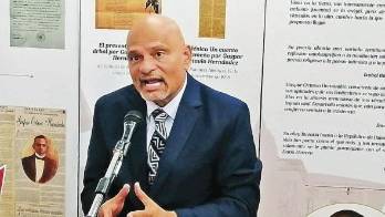 El diputado Ernesto Cedeño.