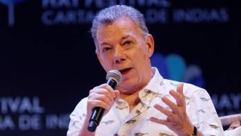 Santos cree que intervención militar en Venezuela desataría segundo Vietnam