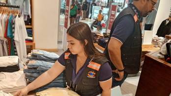 Los funcionarios de la institución realizaron verificaciones en comercios de todo el país.