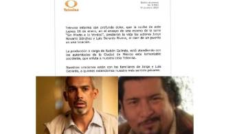 ¡Tragedia en Televisa! caen de un puente dos actores que ensayaban para una serie