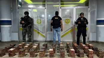 La Policía Nacional continúa las investigaciones para esclarecer la procedencia del cargamento