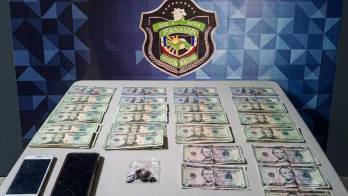 Evidencias decomisadas durante el operativo realizado en Guararé, provincia de Los Santos.